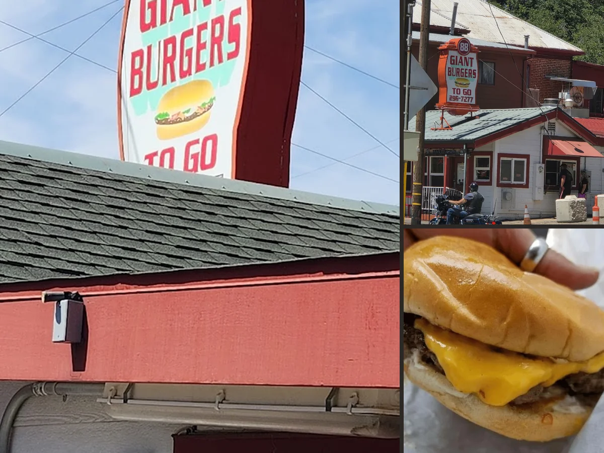 Fresh burgers served beside golden fries.